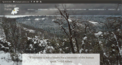 Desktop Screenshot of lightcapfarm.com